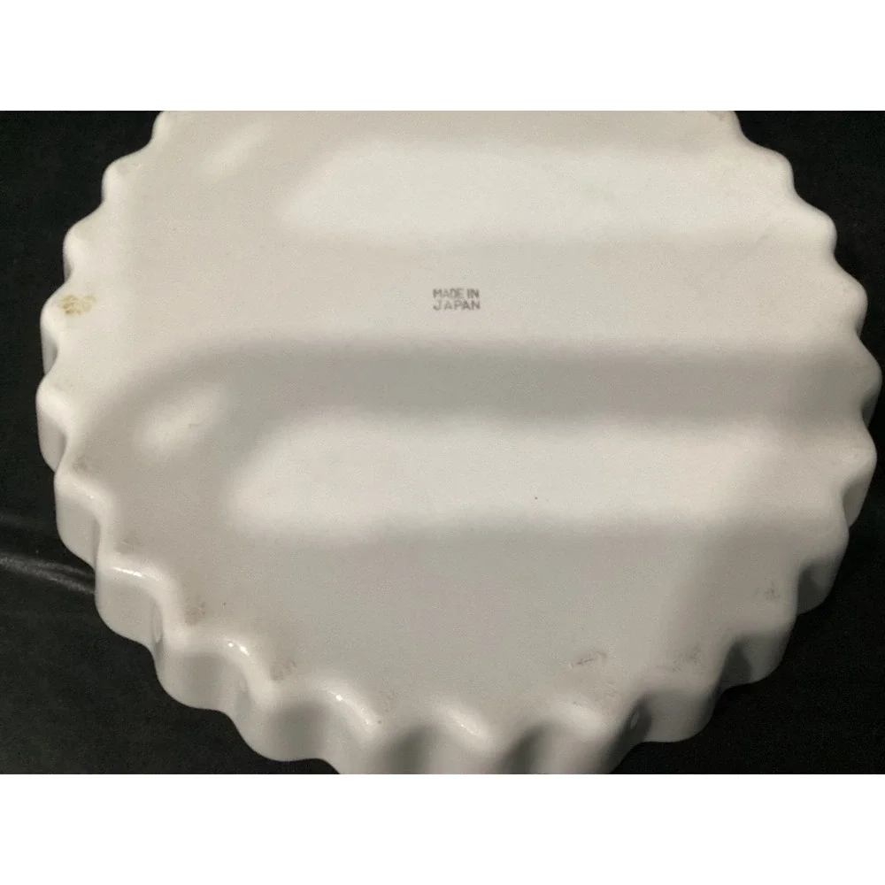 Dolphin Le Jardin Style Japanese Quiche Tart Pie Dish, 10